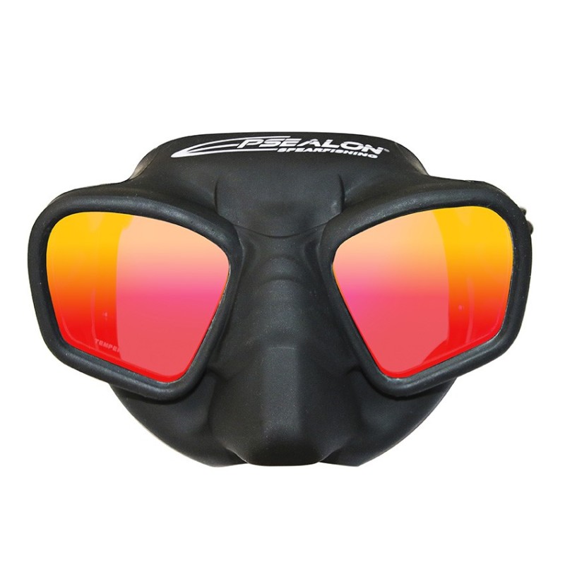 Seawolf Red Flash Low-Volume Mask with Wide Field of Vision