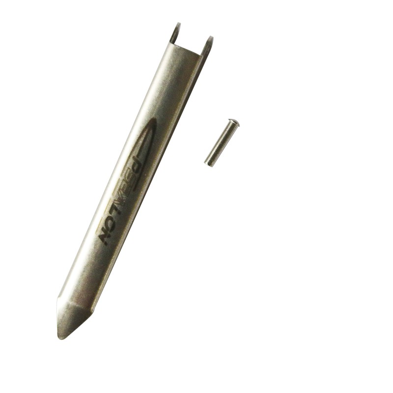 Kit de Aletilla Simple Larga de 8 cm con Remache AISI 316 para Varilla Ø6,25 mm Kit de Aletilla Simple Larga de 8 cm con Remache AISI 316 para Varilla Ø6,25 mm