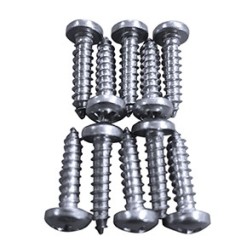 Kit stainless steel screws - 10pcs