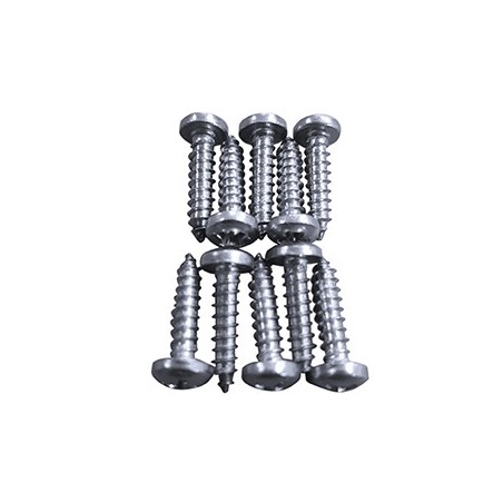 Kit stainless steel screws - 10pcs