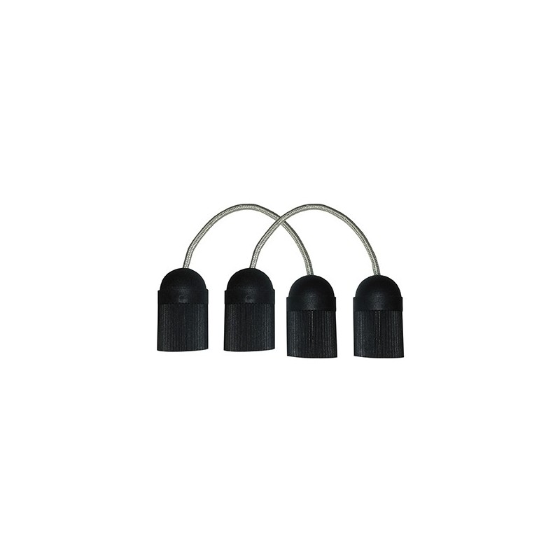 Wishbone  DYNEMA threaded BLACK  - Pack 2pcs