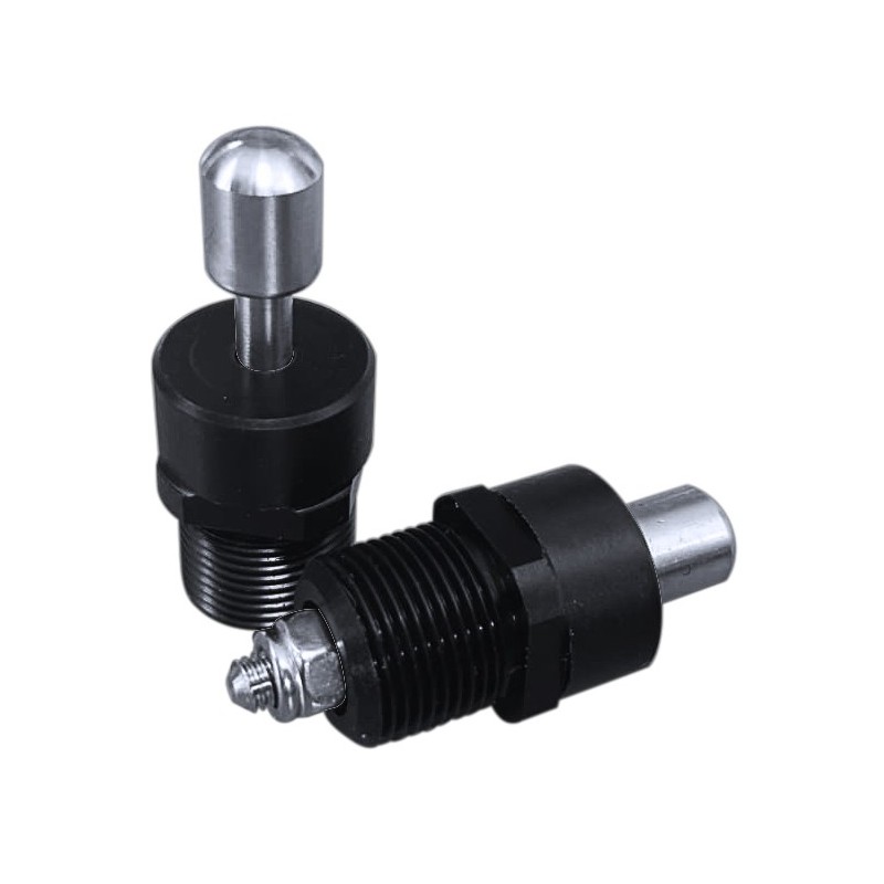 Threaded Wisbone with insert Delrin black- 2pcs