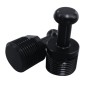 Threaded Wisbone with insert Plastic BLACK 2pcs