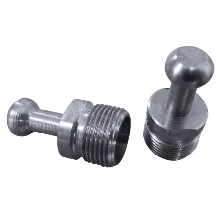 Threaded Wisbone with insert Stailess steel- 2pcs