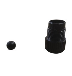 threaded crimp kit for rubber band assembly - 2pcs