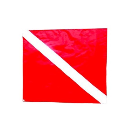 Red flag for boat 40x33cm (Fox)
