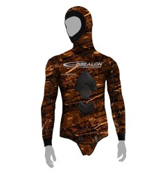 Chaquetas pesca submarina - Fusion brown