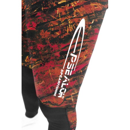 Red fusion pant