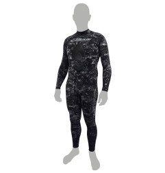 Spearfishing wetsuits one-piece 1,5mm - Shadow (lined in fabrics)