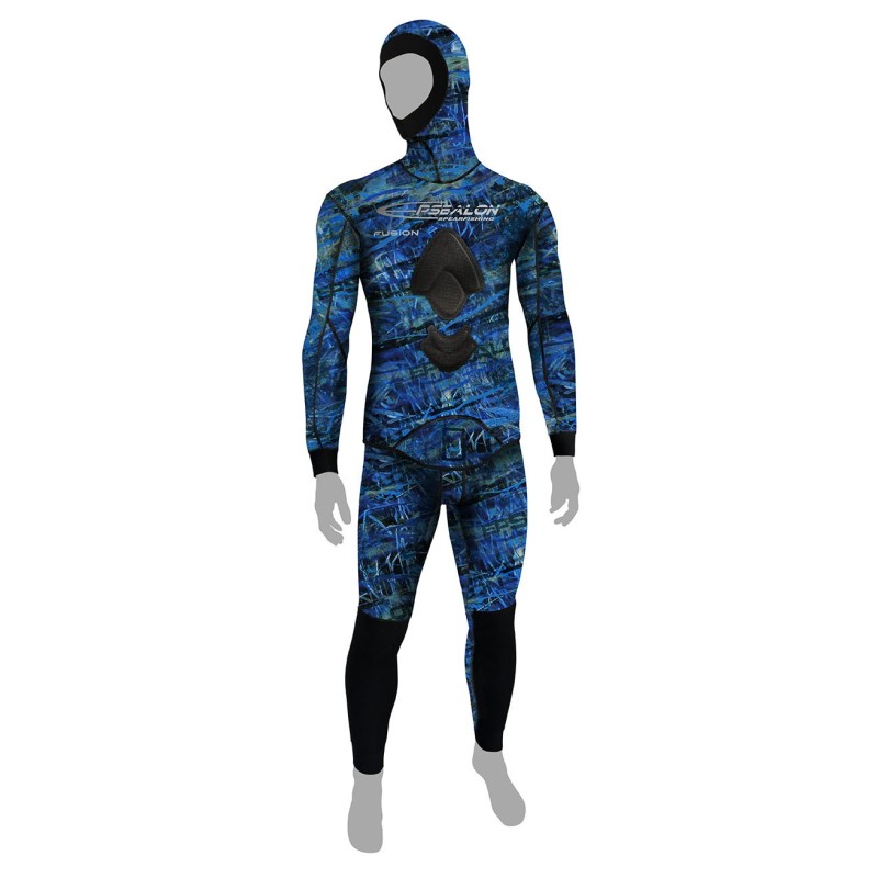 Trajes pesca submarina 1,5mm - Blue Fusion (nylon interior)