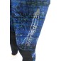 Spearfishing wetsuits 1,5mm - Blue Fusion (lining inside)