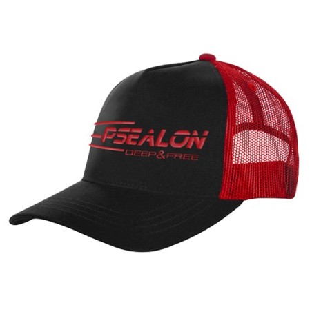 Cap Fisher Black & Red