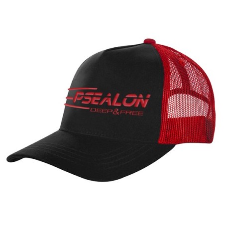 Gorra Fisher negra i roja