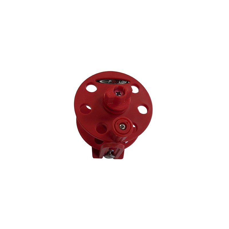 Moulinet Mustang 30 mt - montage rapide rouge
