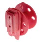 Moulinet Mustang 30 mt - montage rapide rouge