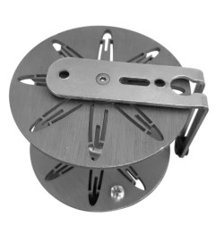 Moulinet Elysium Alu 30mt - base plate universelle