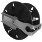 Elysium Alu reel 15mt / 30mt / 50mt / 70mt - quick mount black