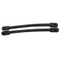 Shock absorbers rubber black - pack 2pcs
