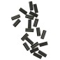 Sleeves noires 185 - pack 20pcs