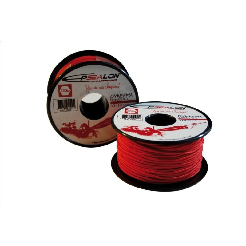 Dyneema ultimate - rojo 1,5mm - 50mt o 100mt (220 DaN)