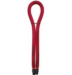 FireStorm - Single circular rubber band screwed wishbone - Red/Black - 14/16/18mm