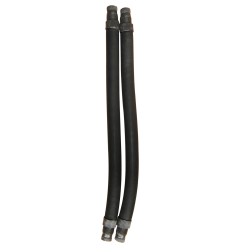 ShockWave - Pair of rubber bands - 16mm dia. - 16cm length - Black