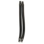 Shockwave - Pair of rubber bands black - Screwed ends - 18,5mm dia.