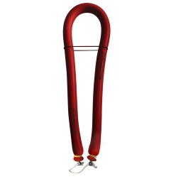 FireStorm - Sandows circulaires avec dyneema wishbone ouvert - Rouge/noir