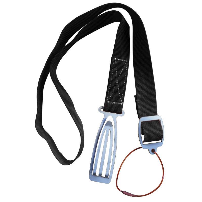 Weight belt keeper black