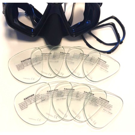 Right negative correction lens - Mask Seaquest Diopter