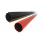 Aluminium tube STRIKER Ø28 - Red or black