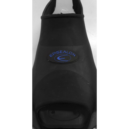 LEGENDS Dual-Material SEBS Foot Pocket for Carbon Fins - Single Unit - Blue