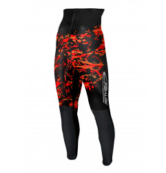 Pantalones pesca submarina - Red Fusion skin (100% liso)