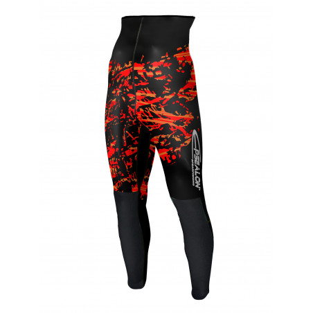 Pantalones pesca submarina - Red Fusion skin (100% liso)