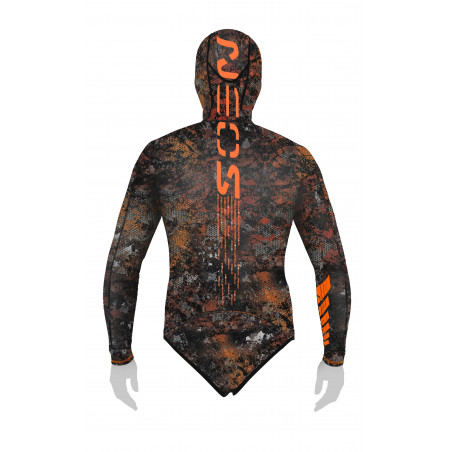 Chaquetas pesca submarina - NEOS Naranja 7mm