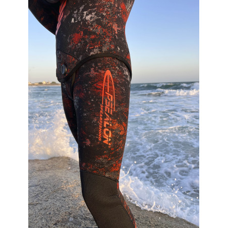 Pantalons chasse sous-marine - NEOS Orange 7mm