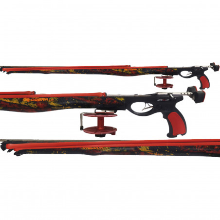 Ballesta Cobra Camo de Carbono con Carrete Elysium
