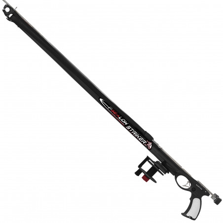Arbaleta STRIKER Negra Ø28 de Aluminio con Carrete
