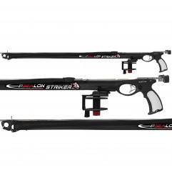 Arbalète STRIKER Noire Aluminium Ø28 avec Moulinet