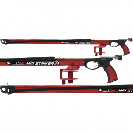 Ballesta STRIKER rojo Ø28 de Aluminio con Carrete
