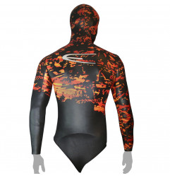 Chaquetas pesca submarina - Red Fusion skin (100% liso)