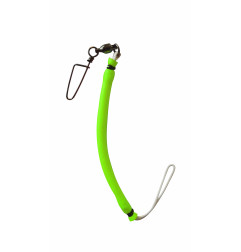 Shock absorber high grade with snap clip green