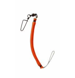 Shock absorber high grade with snap clip orange