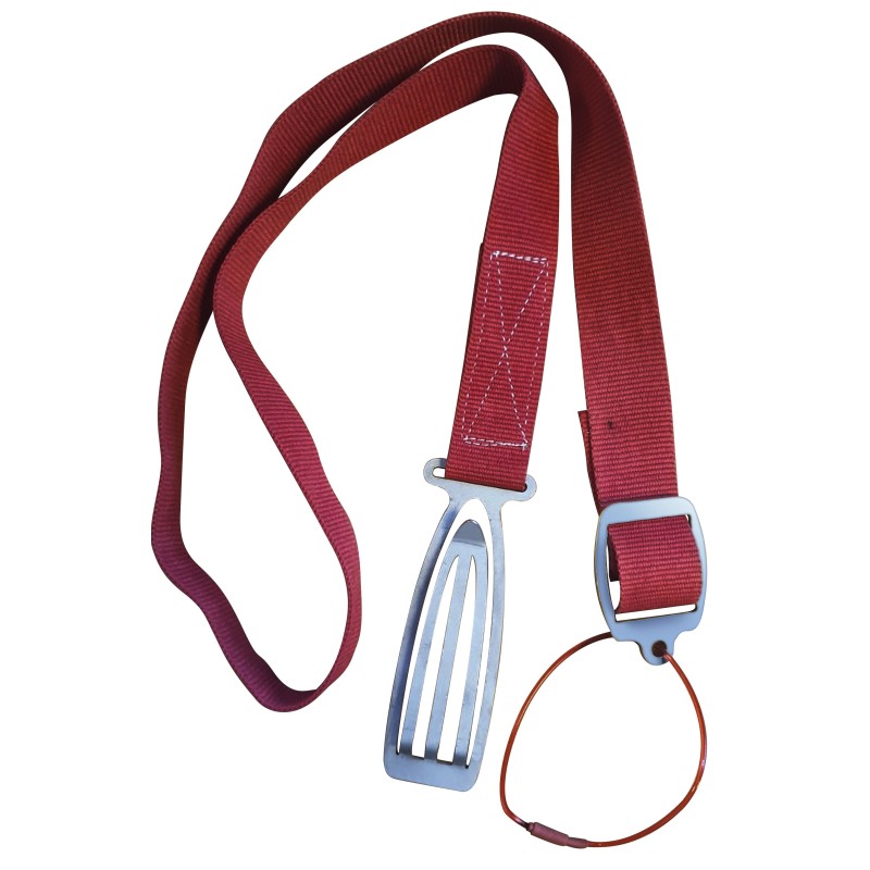 Weight belt keeper red