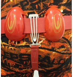 Weight belt keeper red