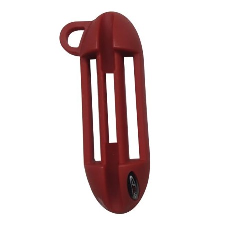 Soporte para aguja rojo