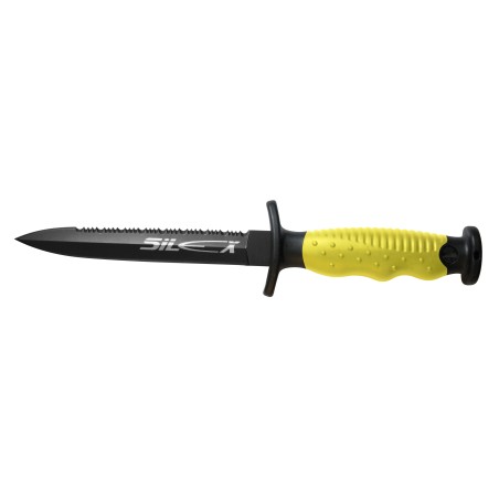 Cuchillo SILEX titanium amarillo