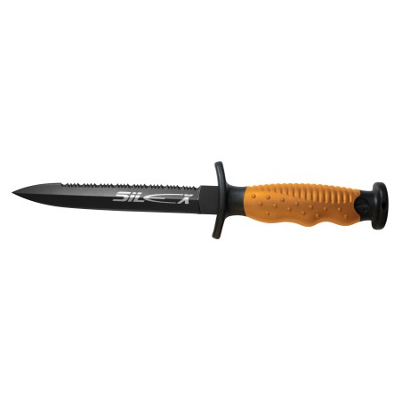 Cuchillo SILEX titanium naranja