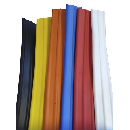 Hydrodynamic T-Shaped Side Rail for Carbon Fin Blades - 1.5 Meter - yellow