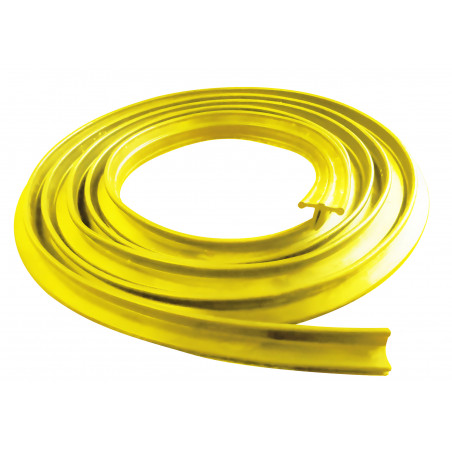 Hydrodynamic T-Shaped Side Rail for Carbon Fin Blades - 1.5 Meter - yellow